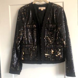 MK Sequin blazer, size 6,